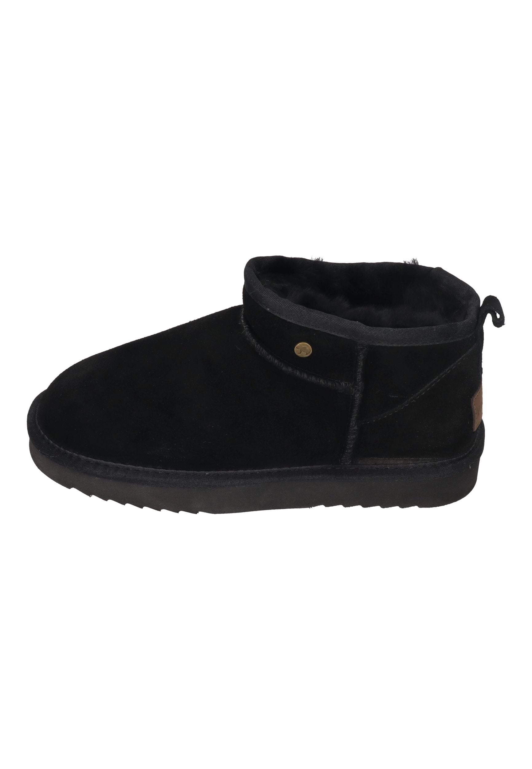 WARMBAT Damenschuhe Schaffell Booties DURACK black