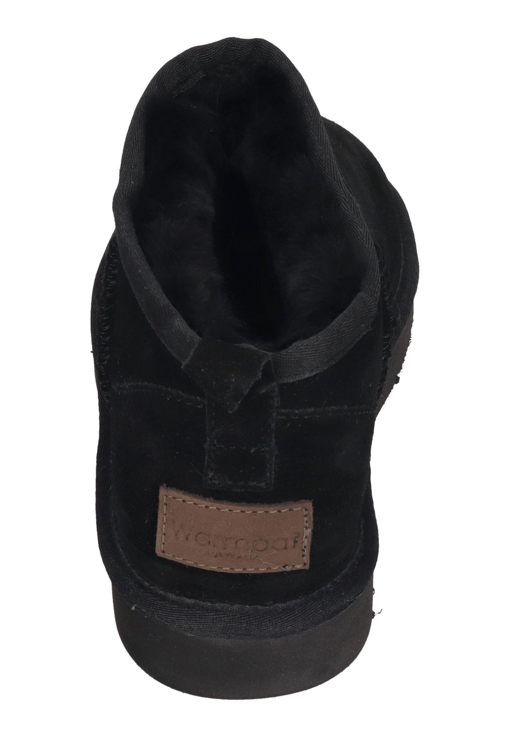 WARMBAT Damenschuhe Schaffell Booties DURACK black