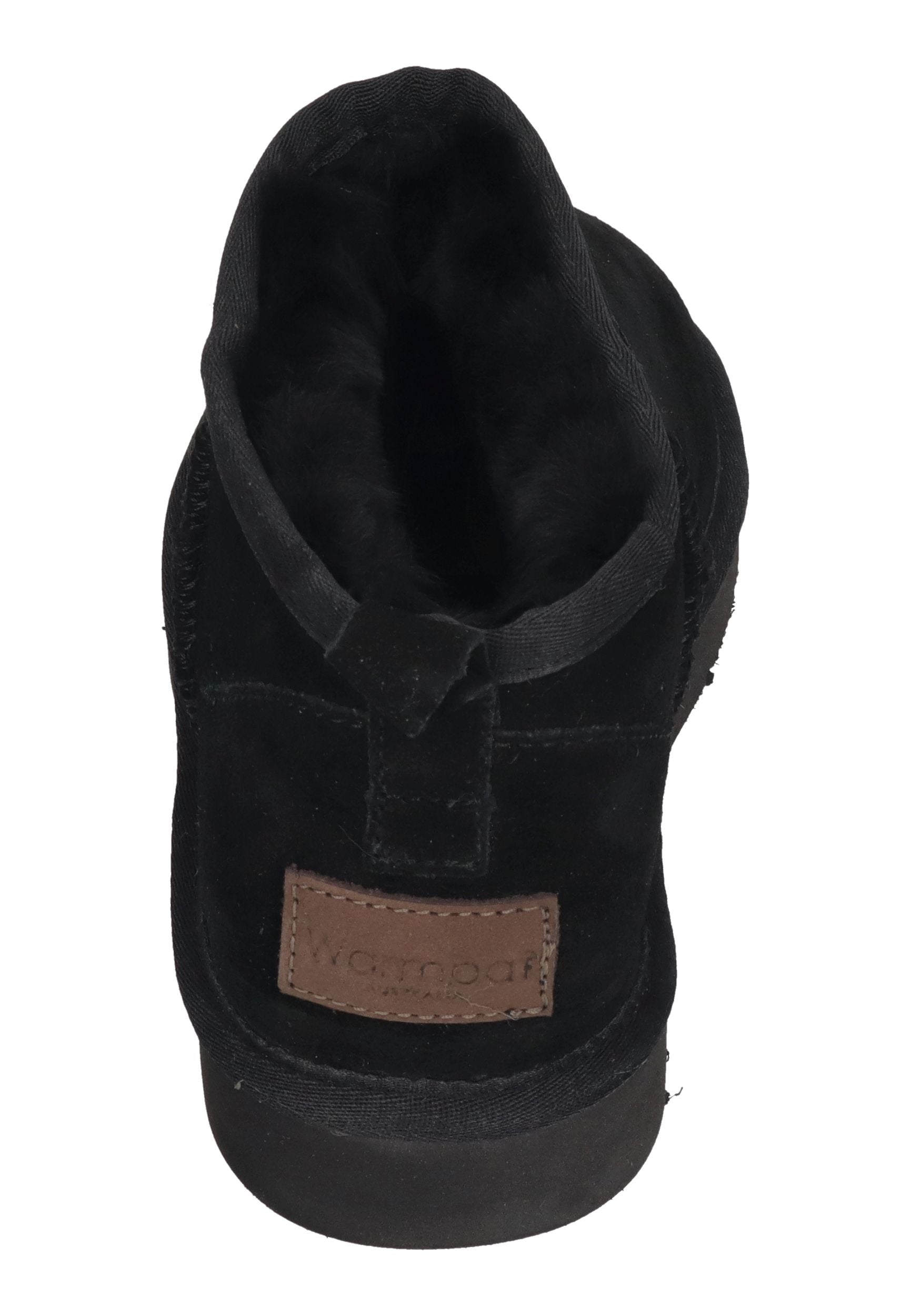 WARMBAT Damenschuhe Schaffell Booties DURACK black