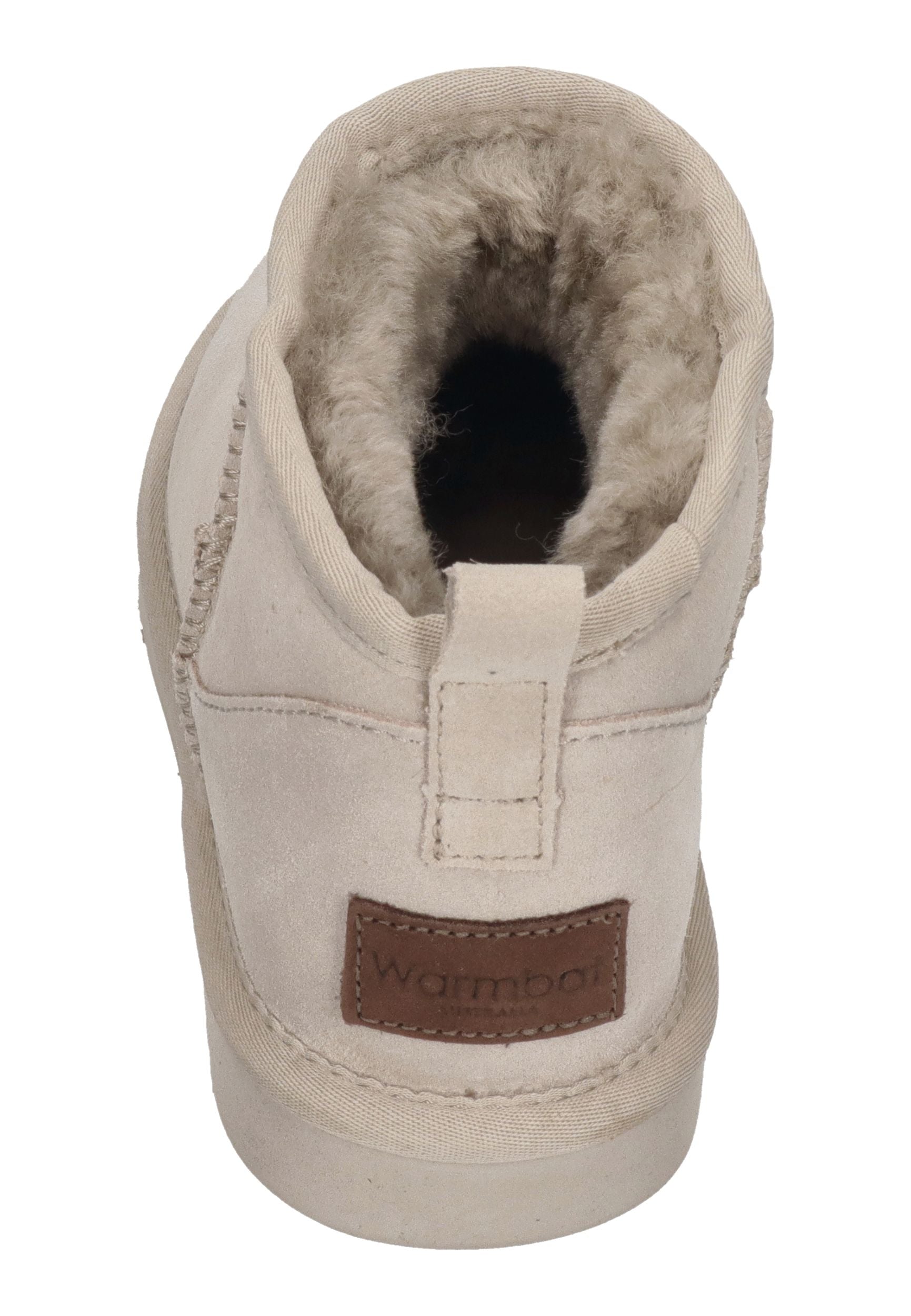 WARMBAT Damenschuhe Schaffell Booties DURACK cement