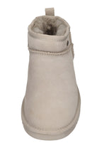 WARMBAT Damenschuhe Schaffell Booties DURACK cement