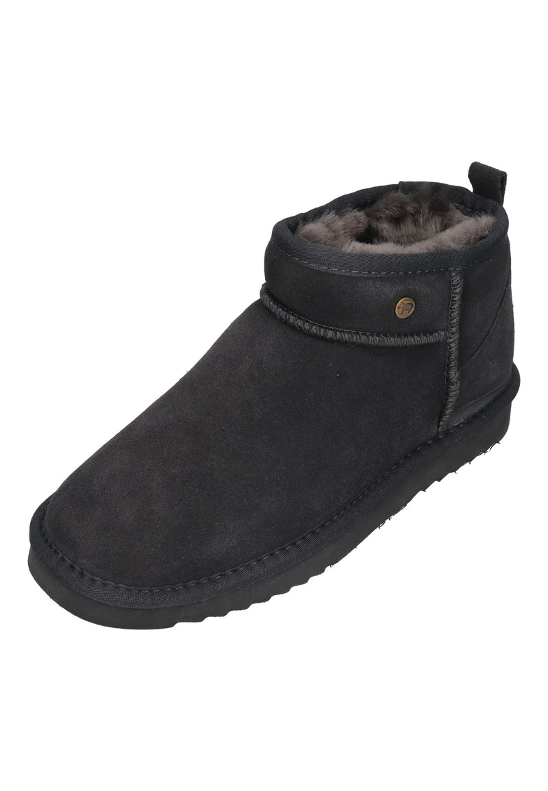 WARMBAT Damenschuhe Schaffell Booties DURACK charcoal