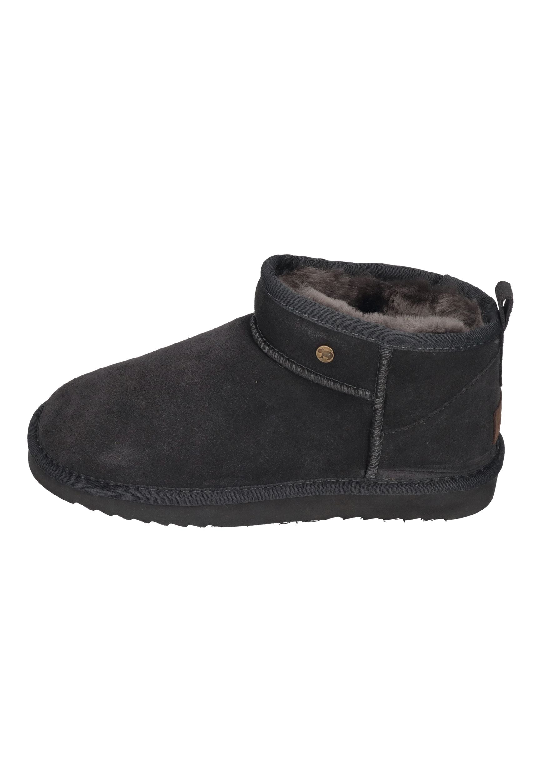 WARMBAT Damenschuhe Schaffell Booties DURACK charcoal