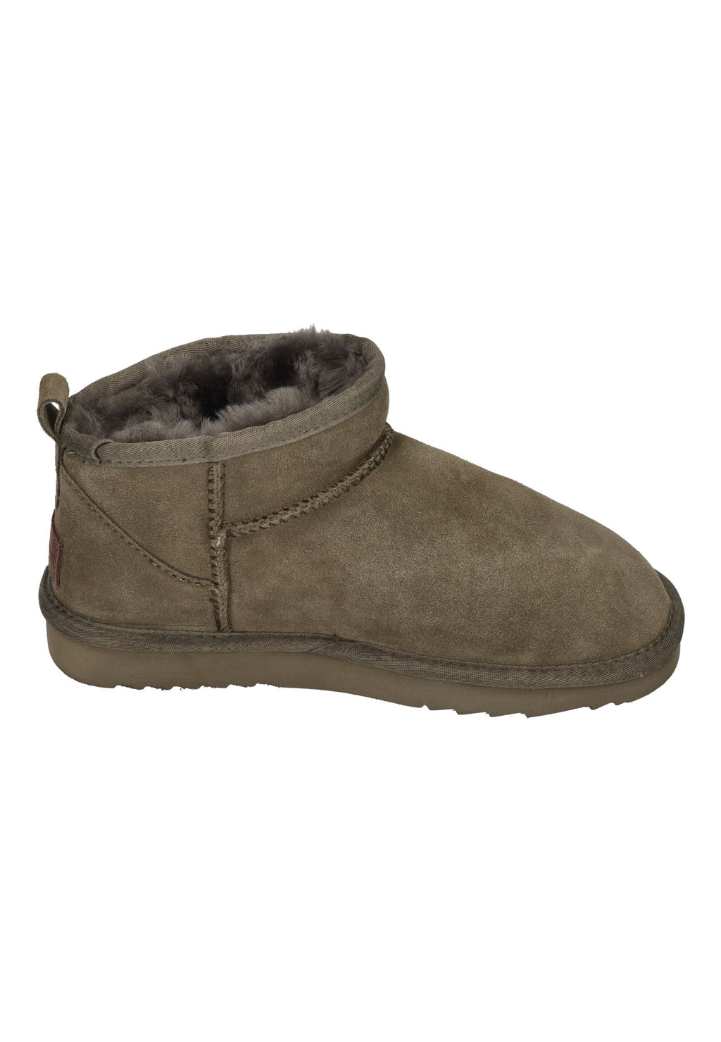 WARMBAT Damenschuhe Schaffell Booties DURACK olive