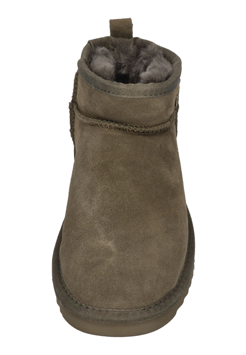 WARMBAT Damenschuhe Schaffell Booties DURACK olive