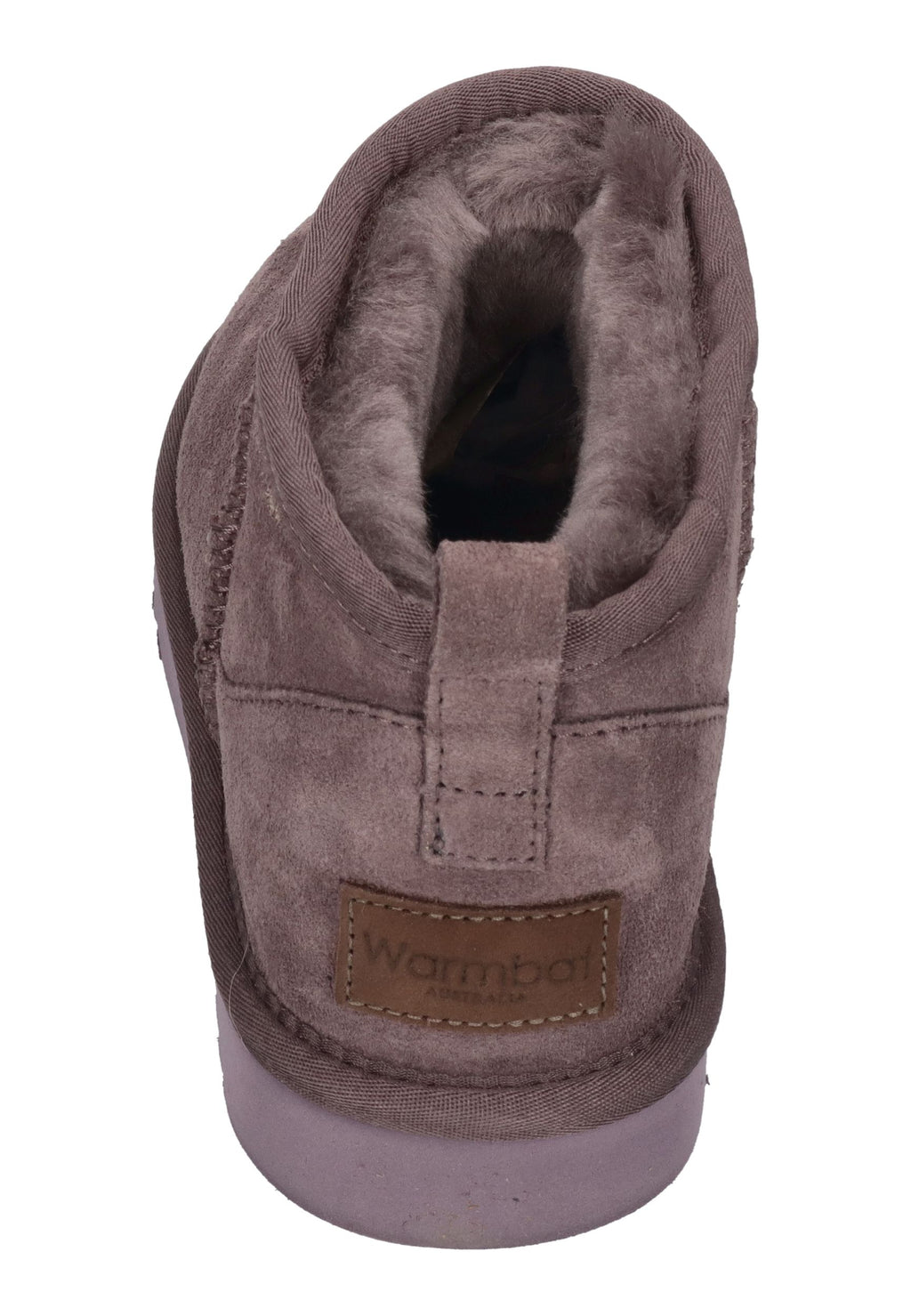 WARMBAT Damenschuhe Schaffell Booties DURACK plum