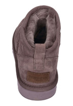 WARMBAT Damenschuhe Schaffell Booties DURACK plum