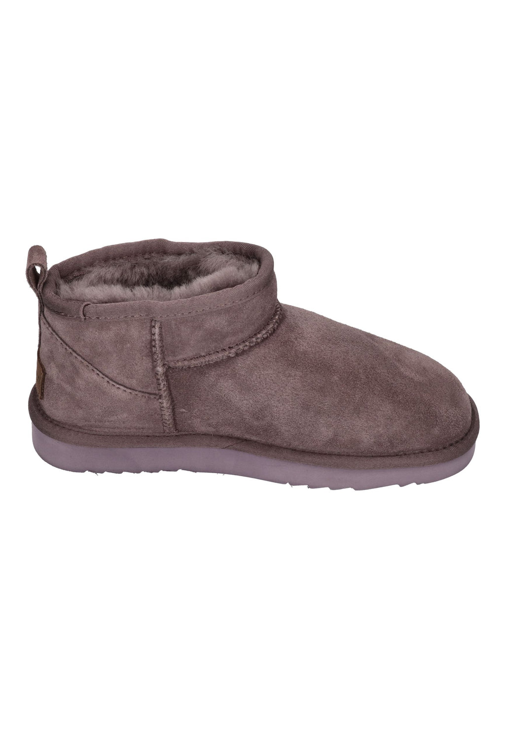 WARMBAT Damenschuhe Schaffell Booties DURACK plum