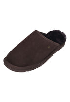 WARMBAT Herren Hausschuhe CLASSIC SUEDE choco