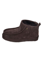 WARMBAT Lammfell gefütterte Damen Booties BARUNGA choco