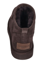 WARMBAT Lammfell gefütterte Damen Booties BARUNGA choco