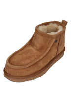 WARMBAT Lammfell gefütterte Damen Booties BARUNGA cognac