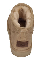 WARMBAT Lammfell gefütterte Damen Booties BARUNGA sand