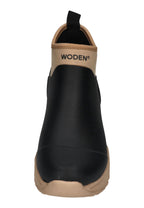 WODEN Damen Gummistiefel IRENE WATERPROOF black coffee cream