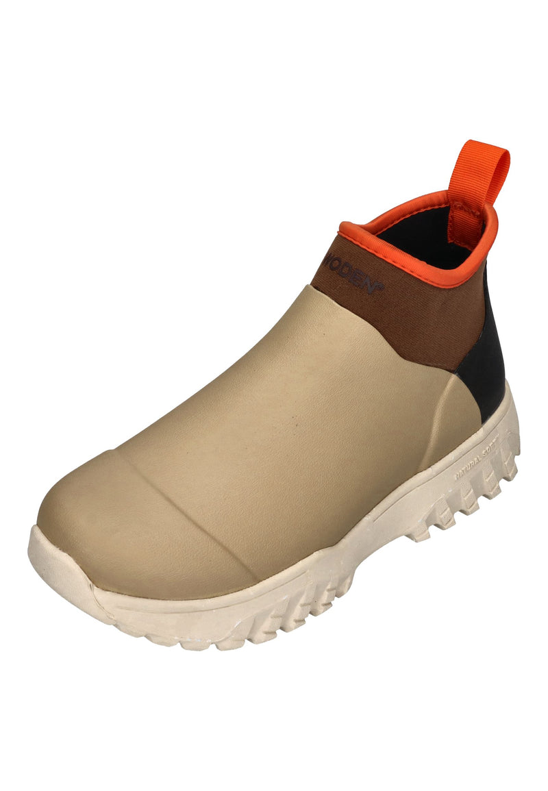 WODEN Damen Gummistiefel IRENE WATERPROOF coffee cream multi
