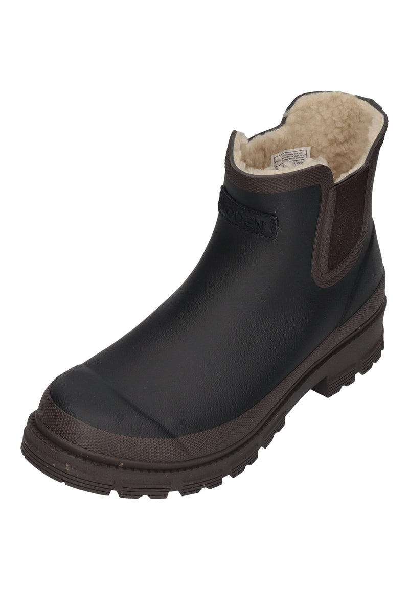 WODEN Damen Gummistiefel LIV WARM WATERPROOF black chocolate