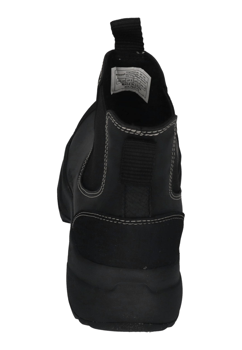 WODEN Damen Gummistiefel SIRI WATERPROOF black black