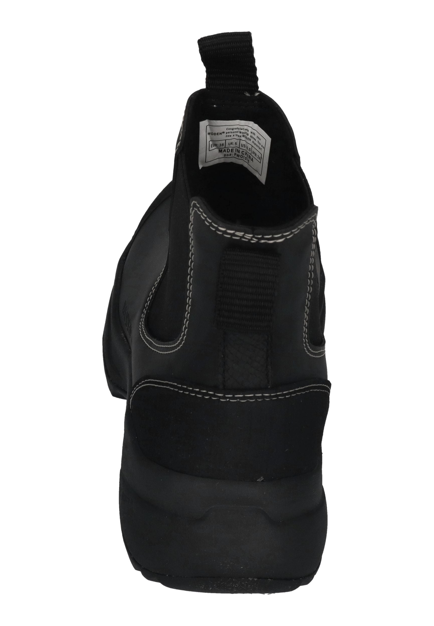 WODEN Damen Gummistiefel SIRI WATERPROOF black black