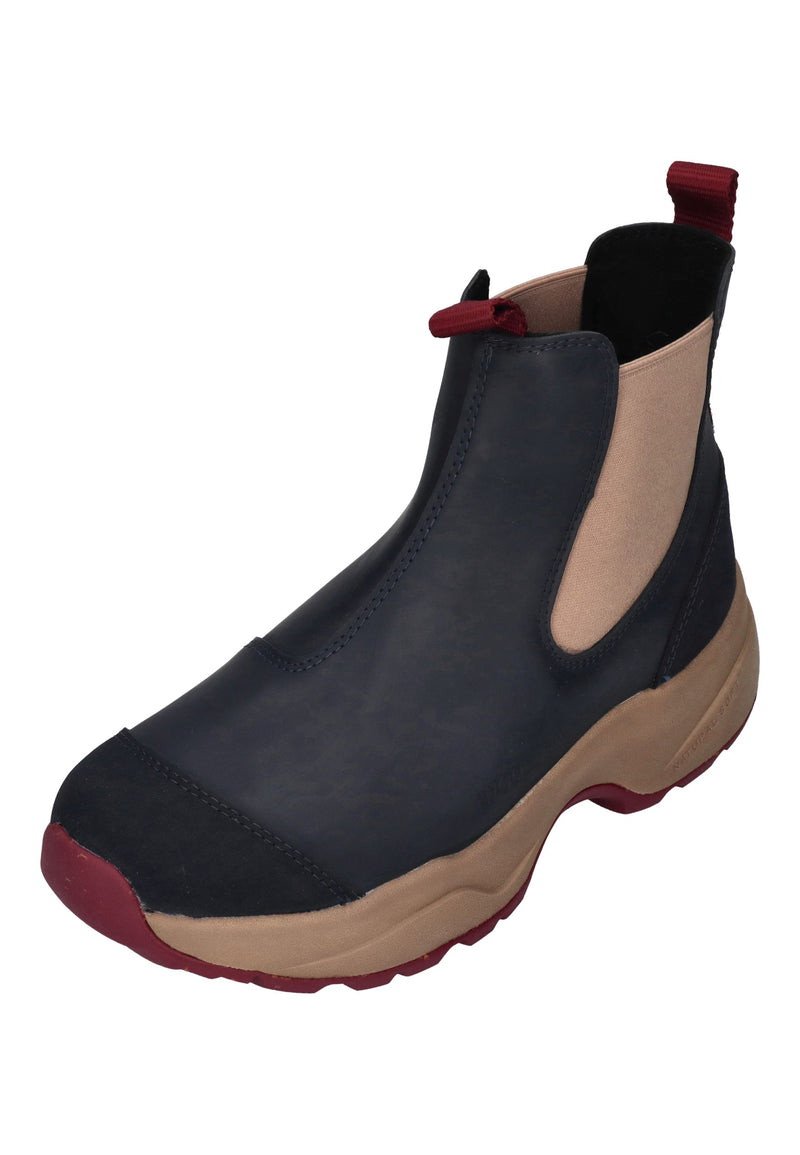 WODEN Damen Gummistiefel SIRI WATERPROOF dark navy taupe