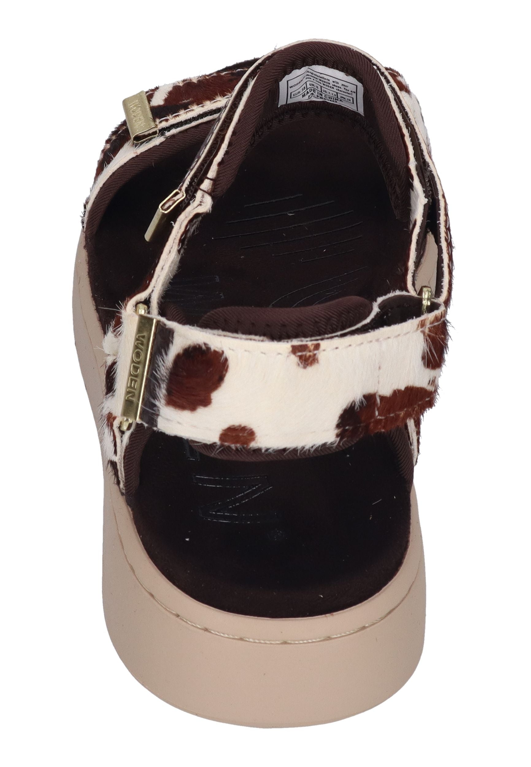WODEN-Damen-Sandalen-LINE-ANIMAL-WL673-cow-3-20838 - Shoedeal