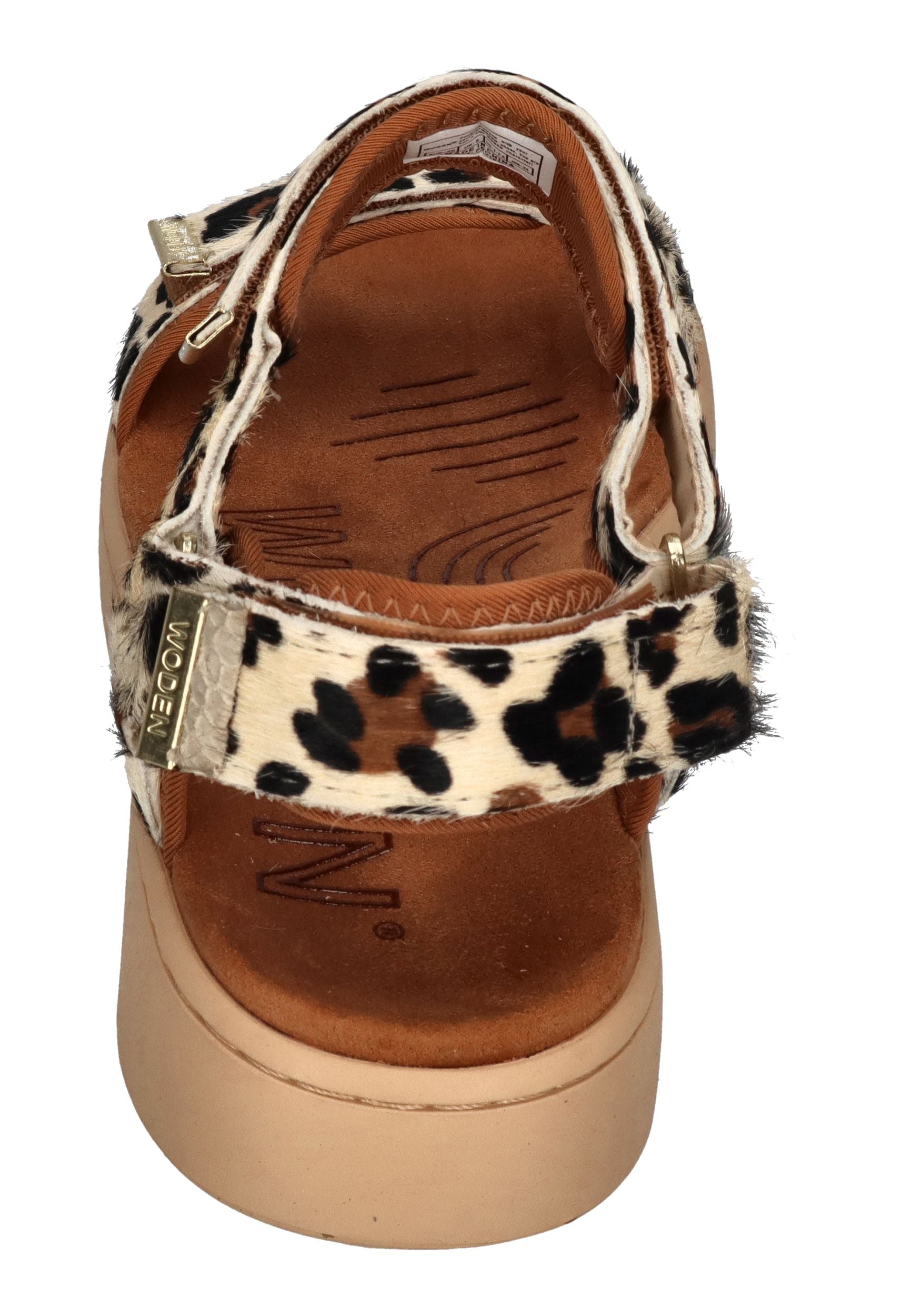 WODEN-Damen-Sandalen-LINE-ANIMAL-WL673-leopard-3-20840 - Shoedeal