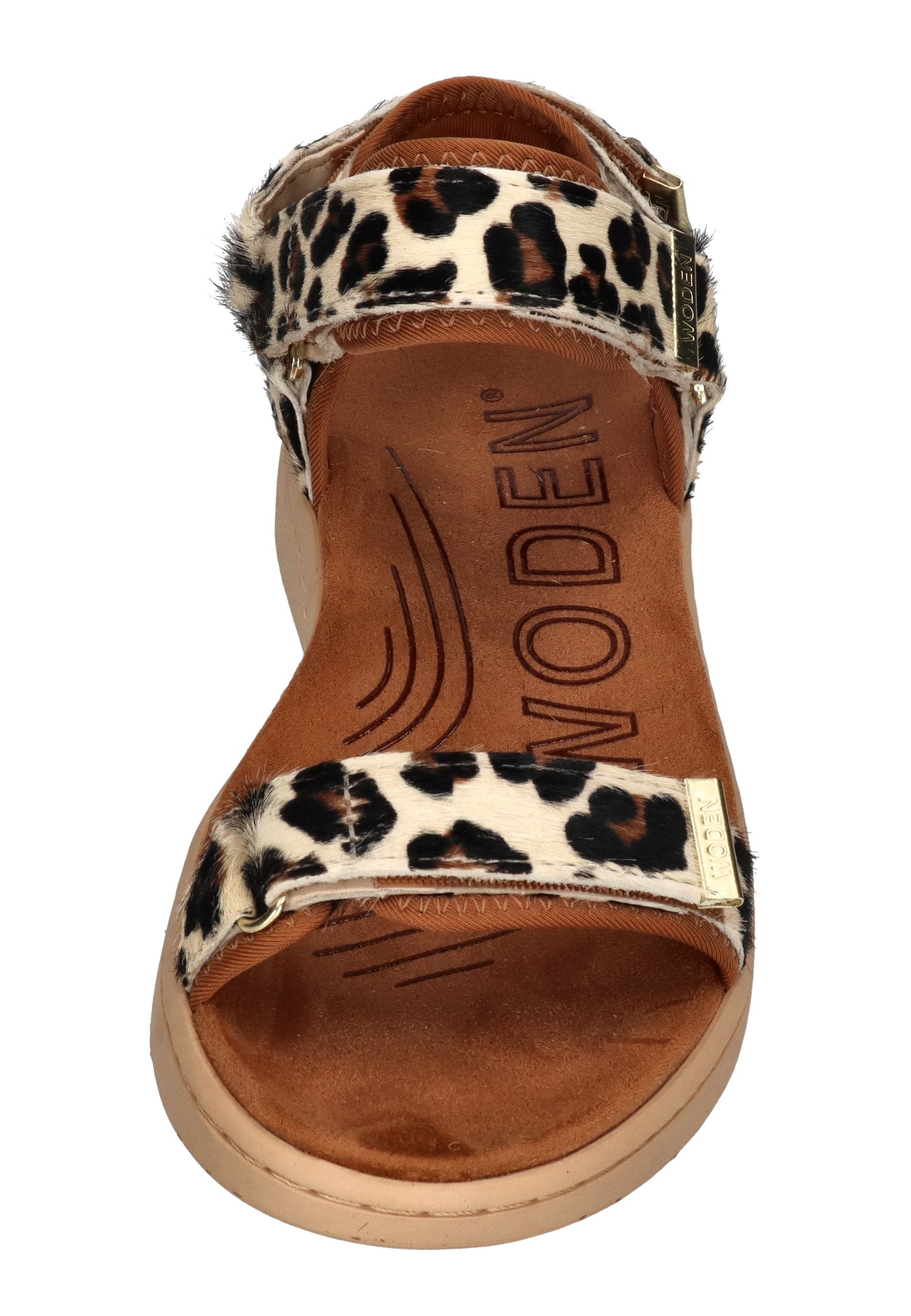 WODEN-Damen-Sandalen-LINE-ANIMAL-WL673-leopard-5-20840 - Shoedeal