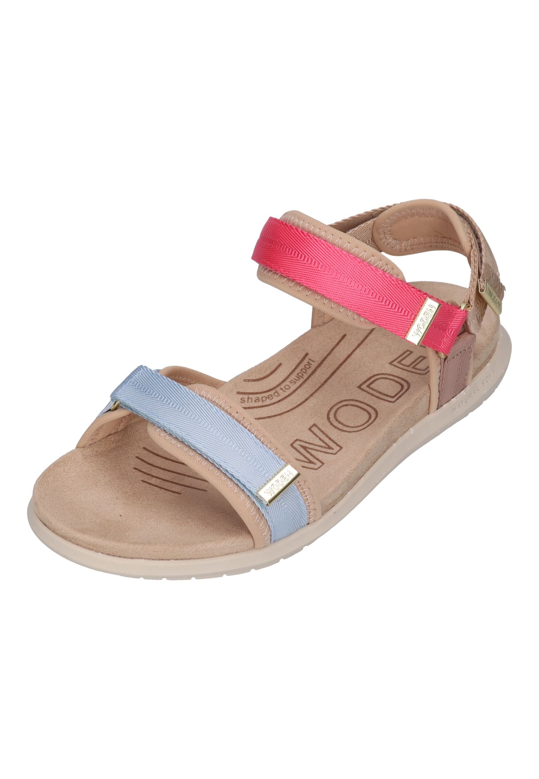 WODEN-Damen-Sandalen-LINE-LITE-WL587-raspberry-multi-1-20860 - Shoedeal