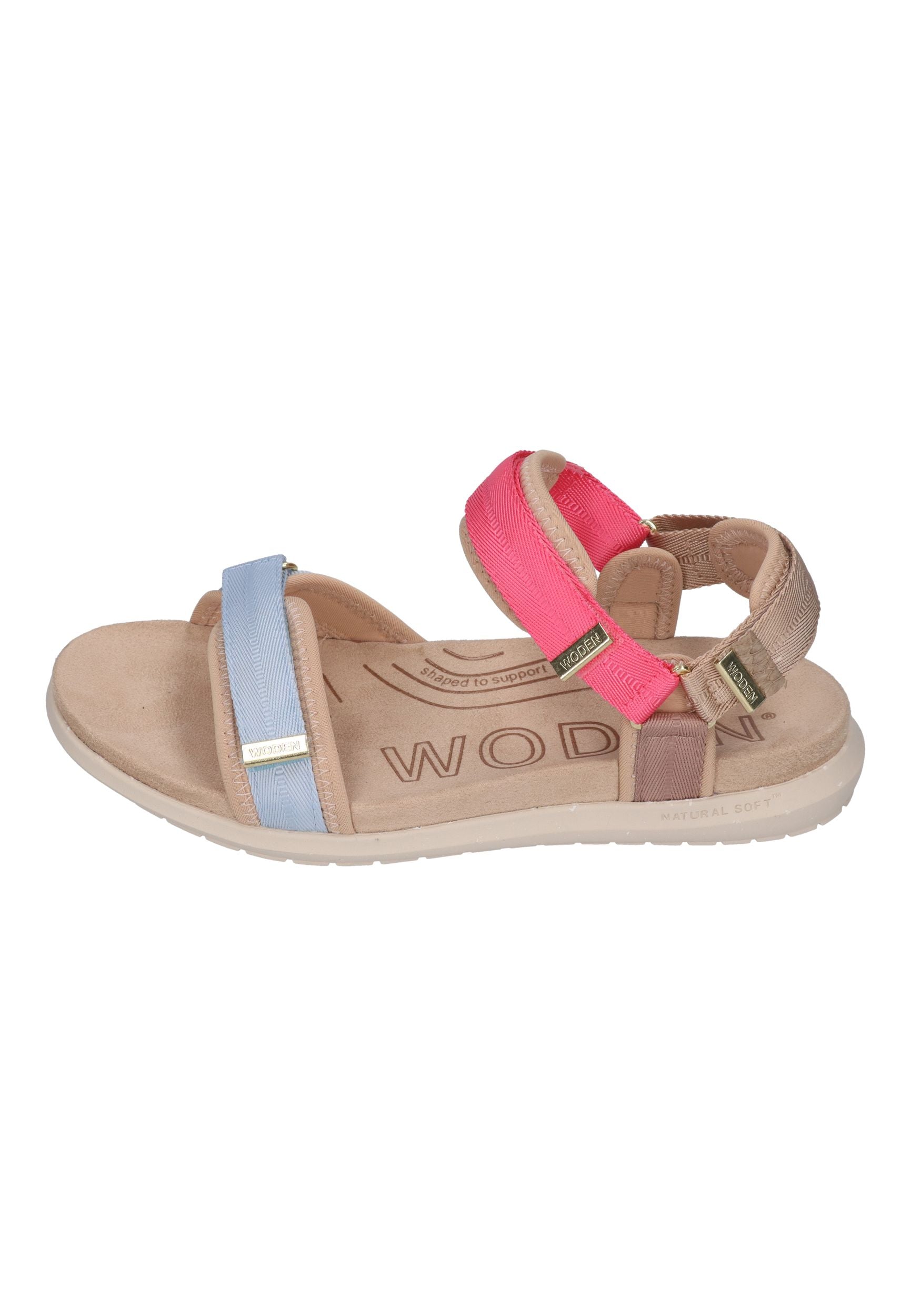 WODEN-Damen-Sandalen-LINE-LITE-WL587-raspberry-multi-2-20860 - Shoedeal