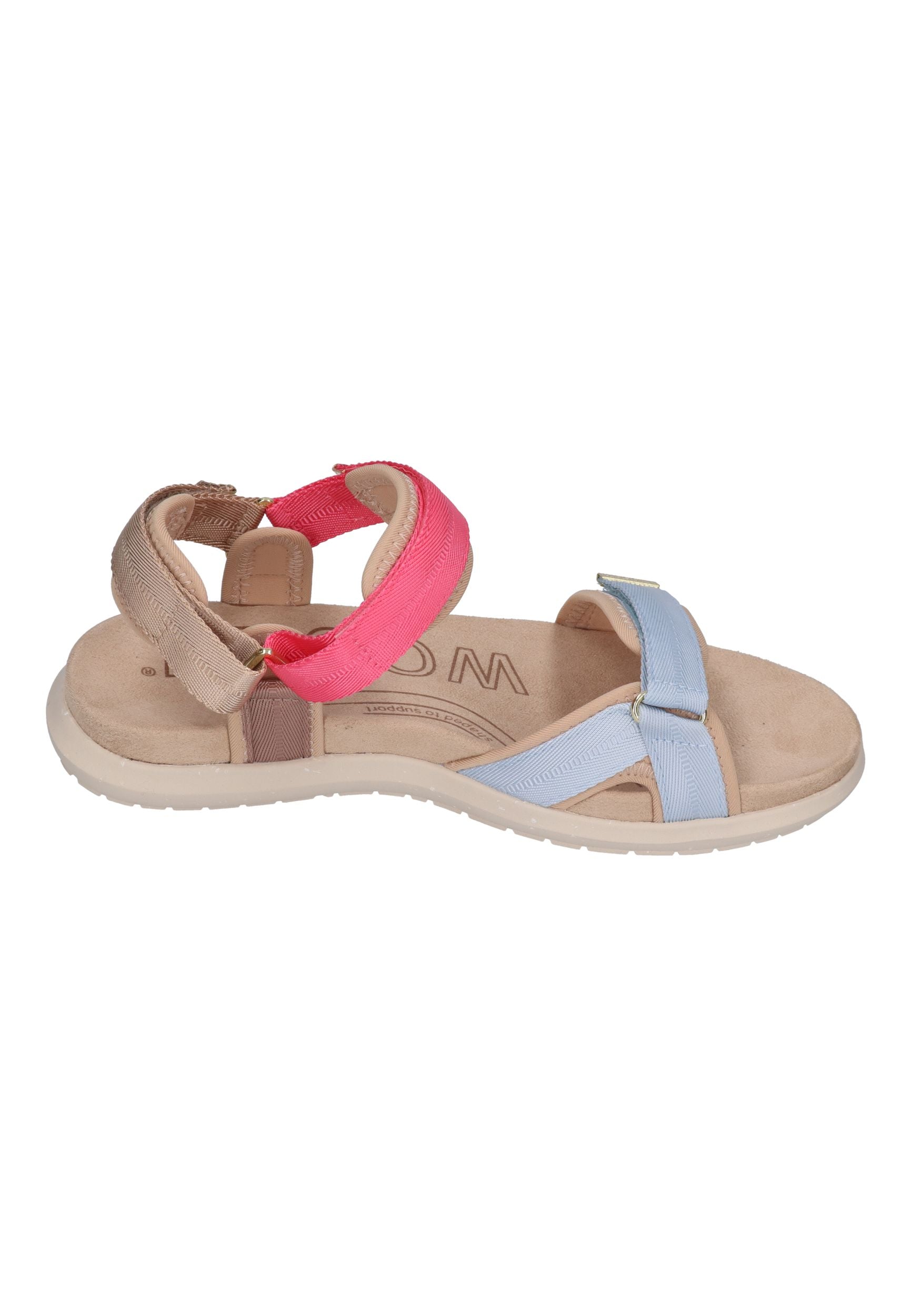 WODEN-Damen-Sandalen-LINE-LITE-WL587-raspberry-multi-4-20860 - Shoedeal