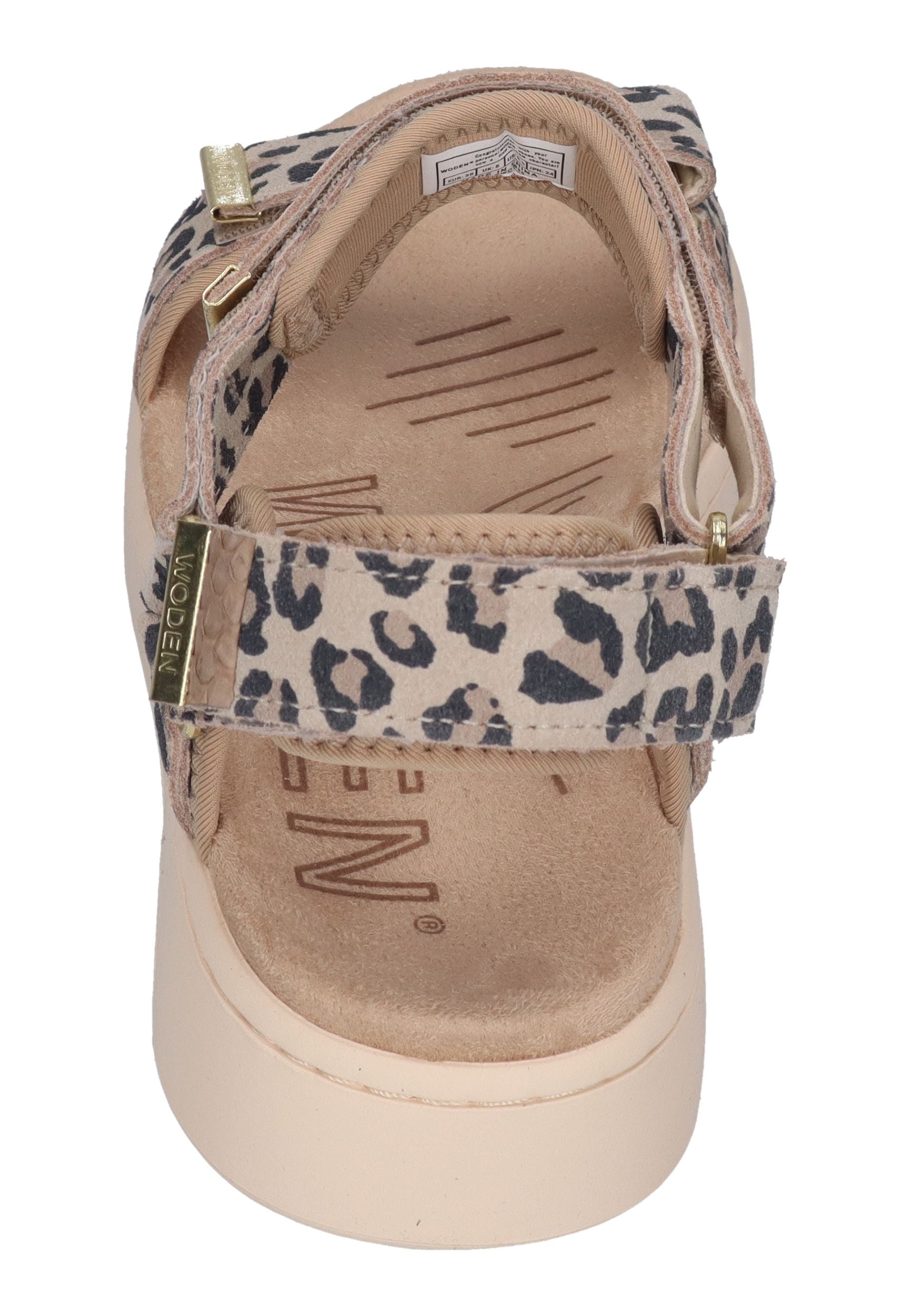 WODEN-Damen-Sandalen-LINE-SUEDE-WL932-leopard-3-20835 - Shoedeal