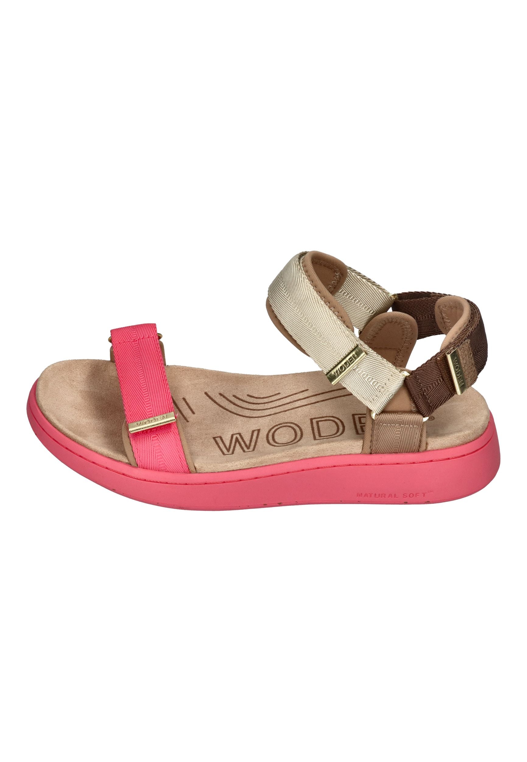 WODEN-Damen-Sandalen-LINE-Tricolor-WL689-raspberry-multi-2-20862 - Shoedeal