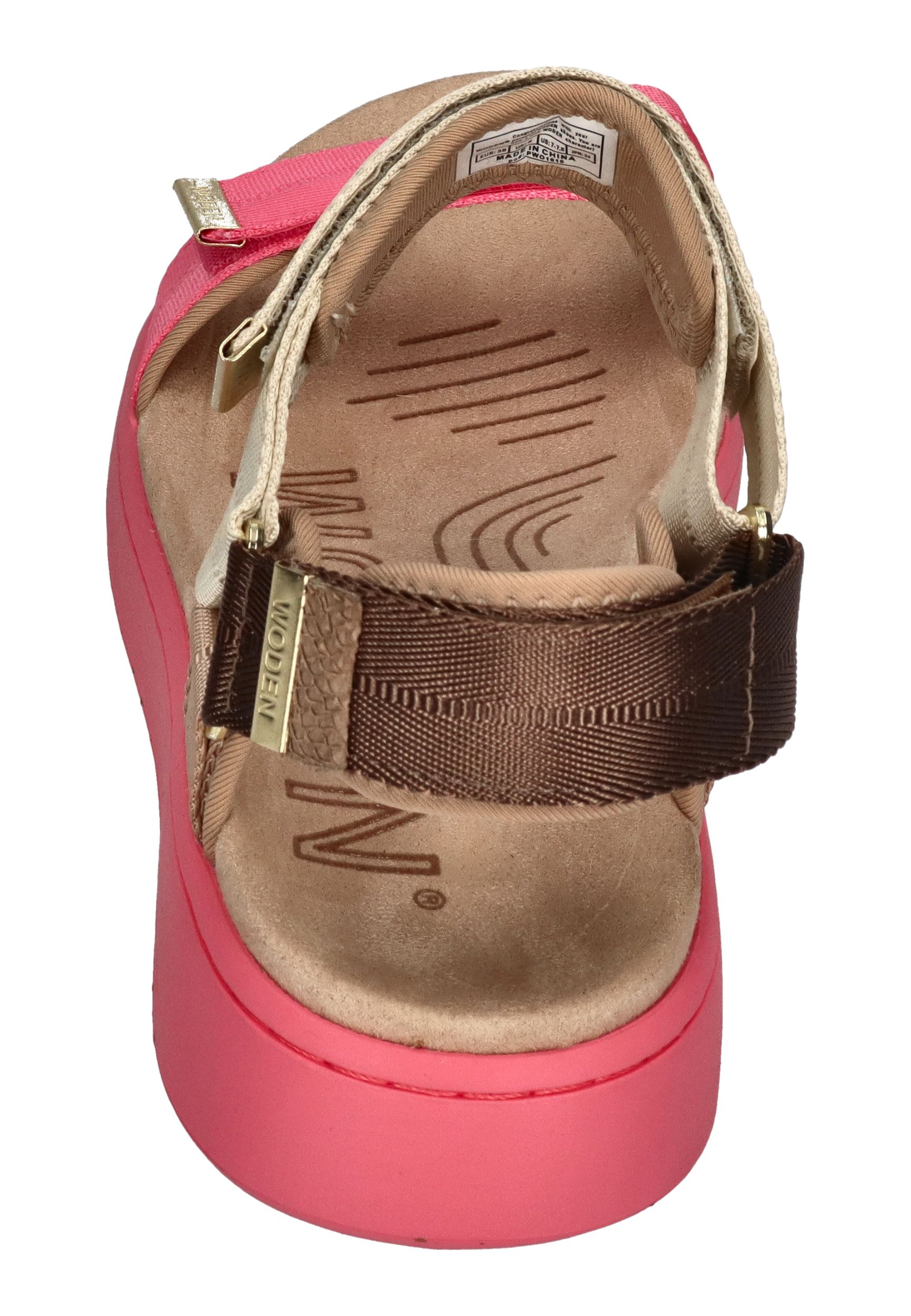 WODEN-Damen-Sandalen-LINE-Tricolor-WL689-raspberry-multi-3-20862 - Shoedeal