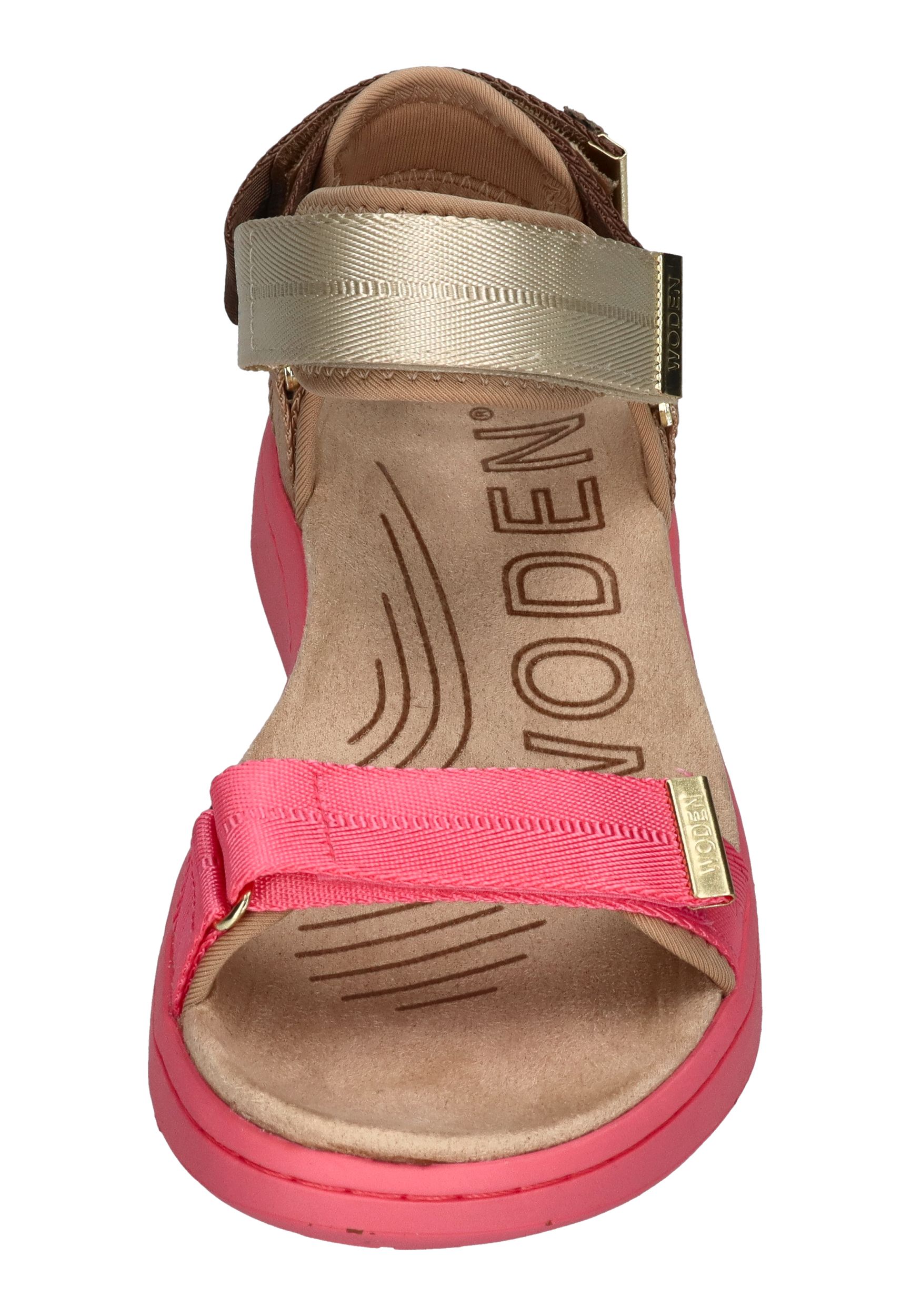 WODEN-Damen-Sandalen-LINE-Tricolor-WL689-raspberry-multi-5-20862 - Shoedeal