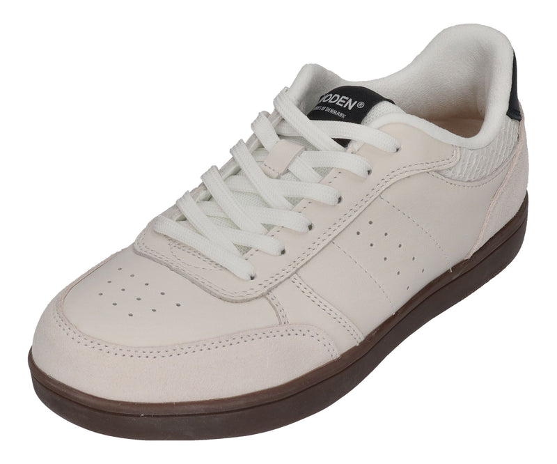 WODEN Damen Sneakers BJORK MIX WL646 Blanc de Blanc Black