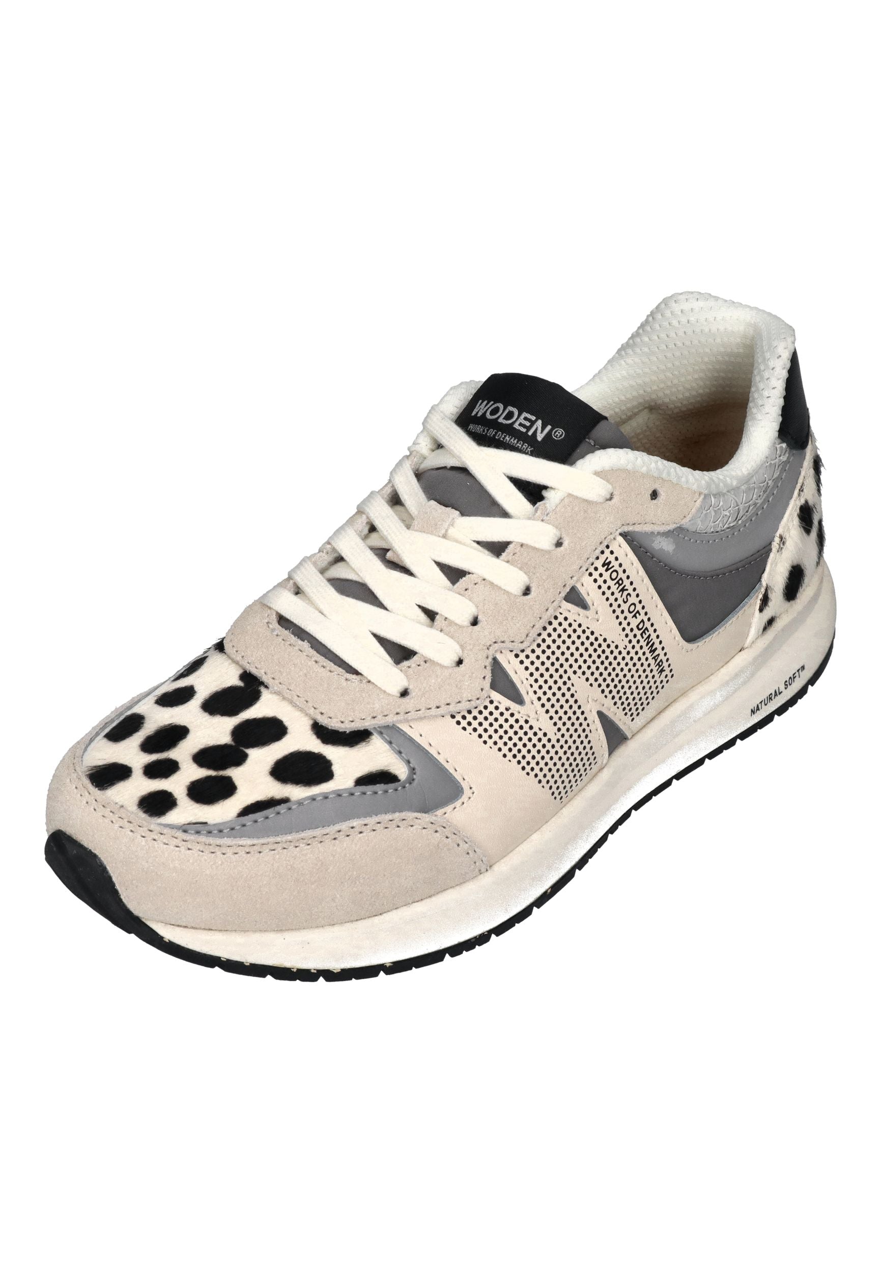 WODEN Damen Sneakers RIGMOR ANIMAL WL678 dalmatian