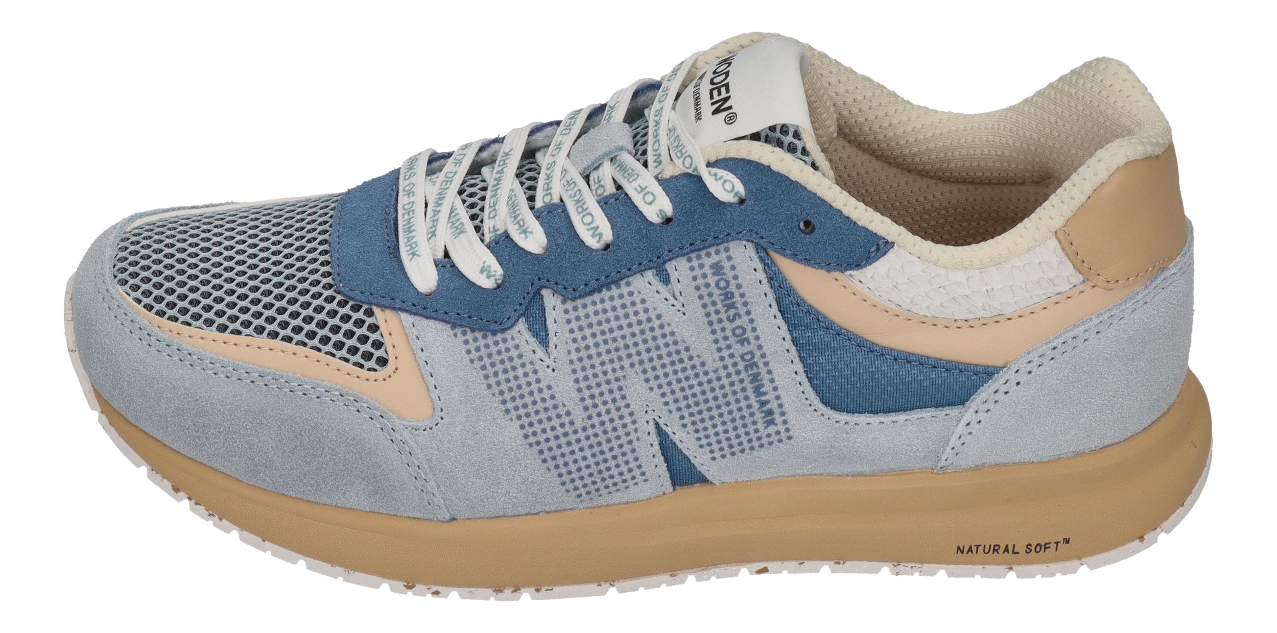 WODEN Damen Sneakers RIGMOR OPEN MESH WL702 - ice blue