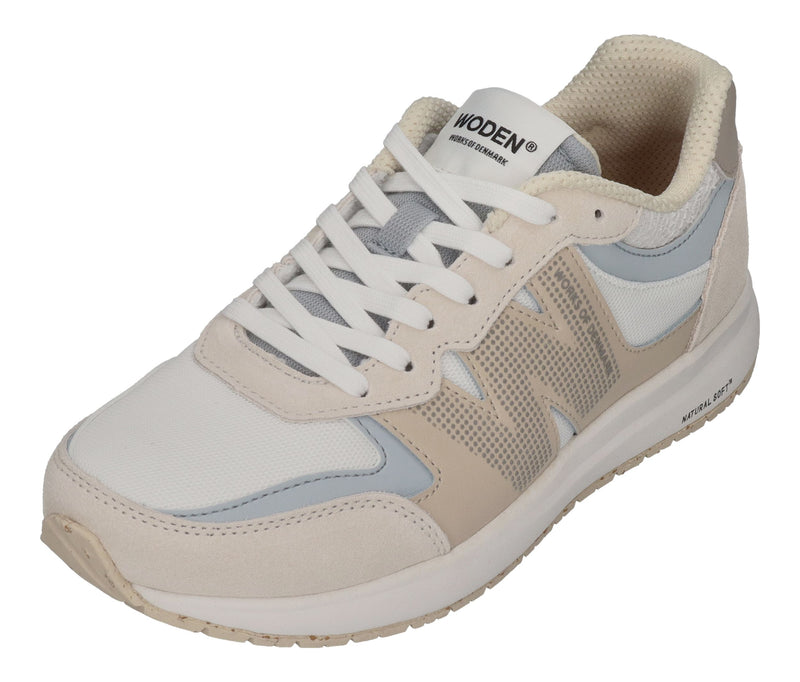 WODEN Damen Sneakers RIGMOR REFLECTIVE WL744 ivory