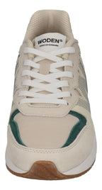 WODEN Damen Sneakers RIGMOR WL593 - blanc de blanc deep forrest