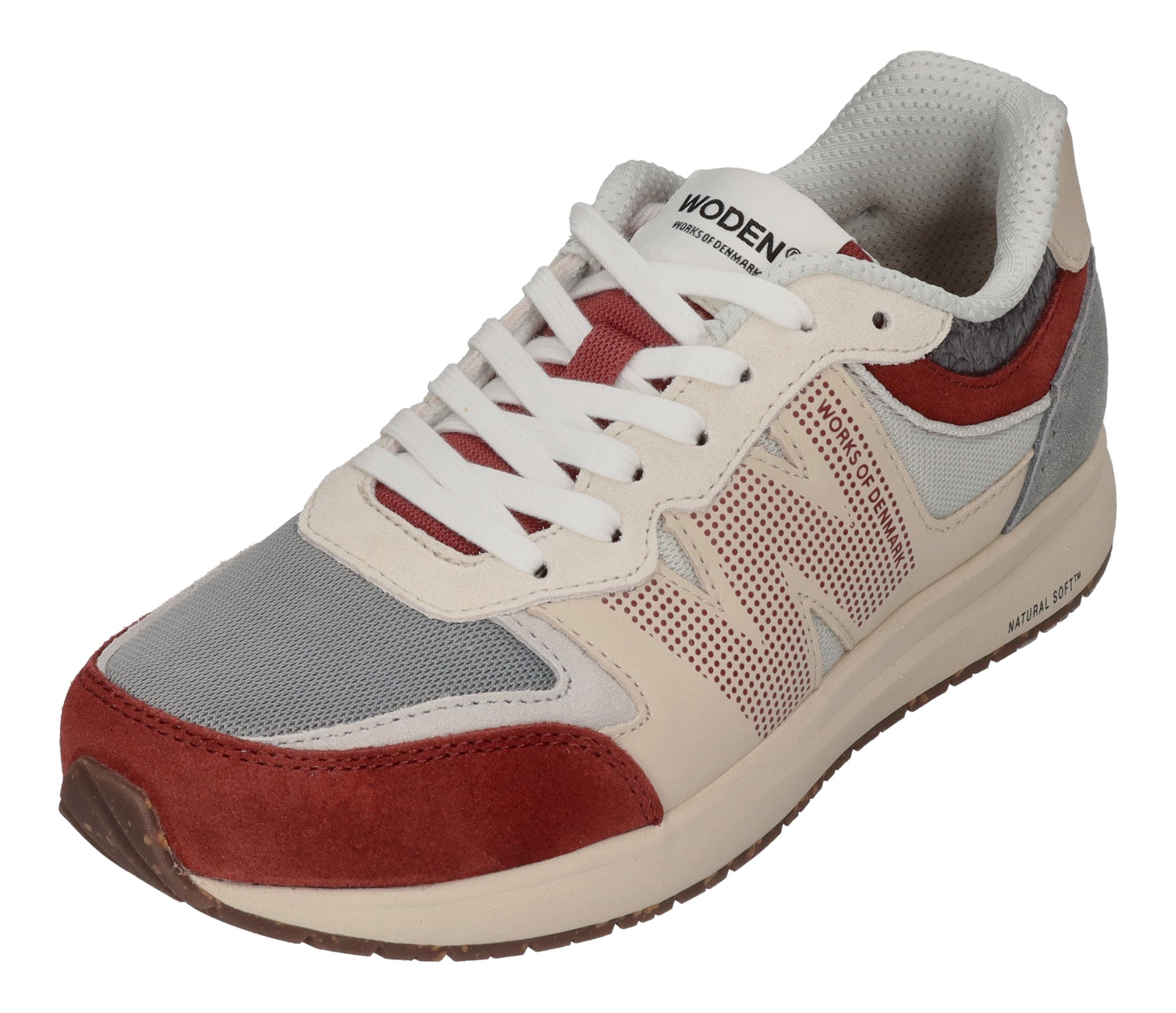 WODEN Damen Sneakers RIGMOR WL593 - rust autumn grey
