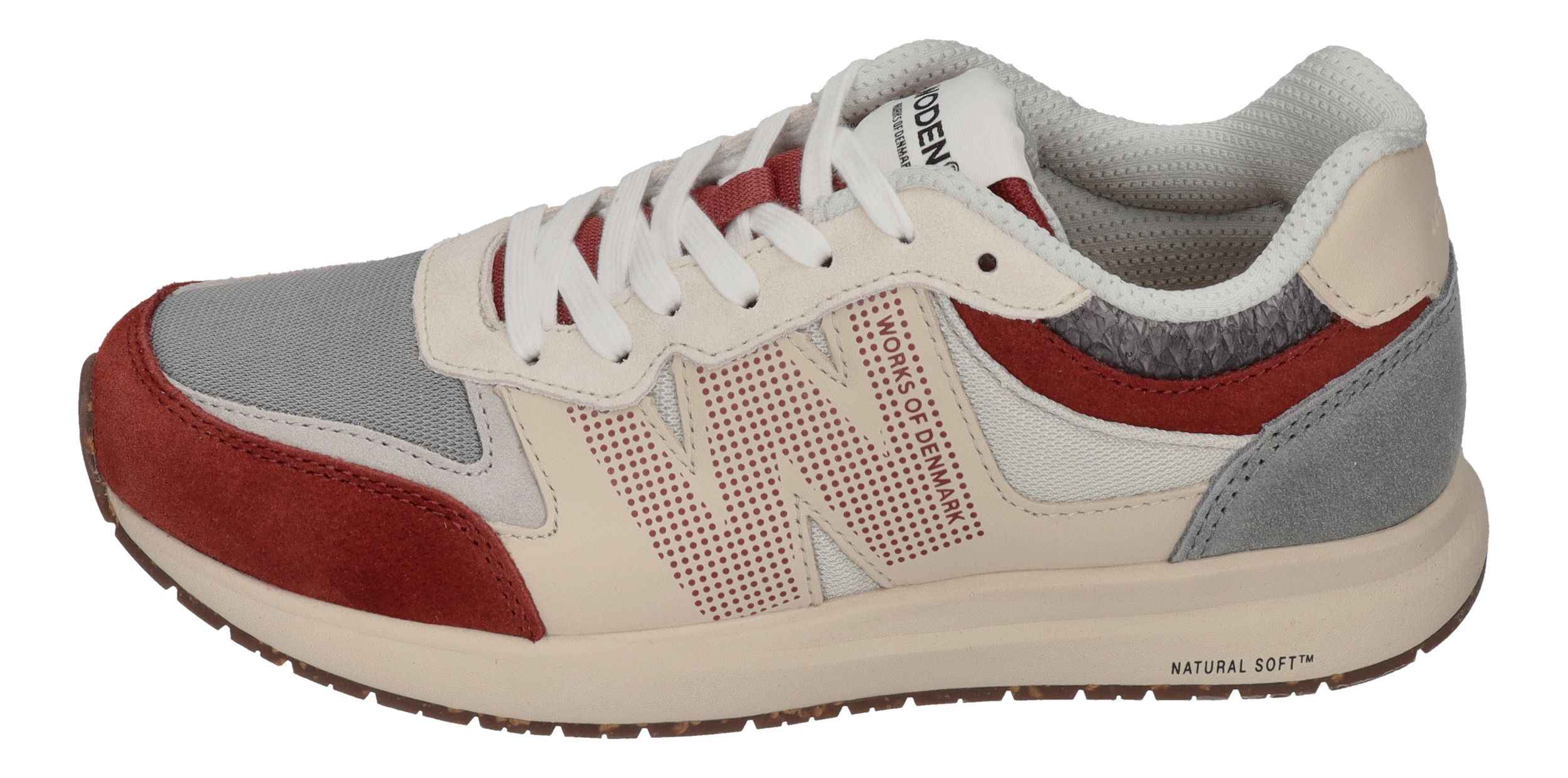 WODEN Damen Sneakers RIGMOR WL593 - rust autumn grey