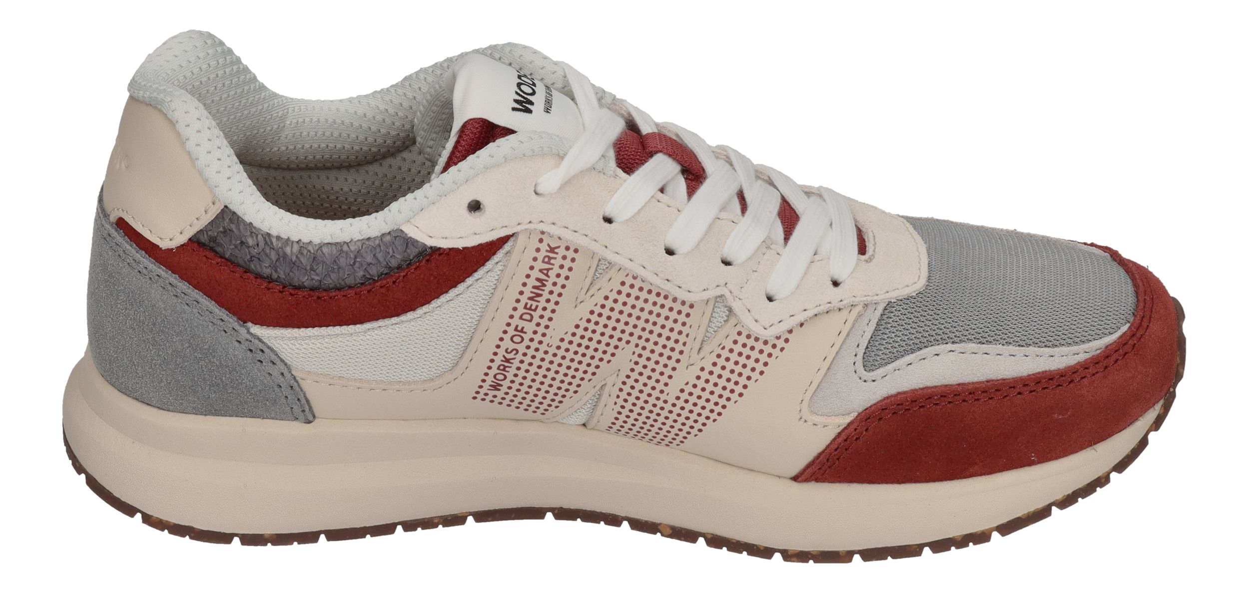 WODEN Damen Sneakers RIGMOR WL593 - rust autumn grey