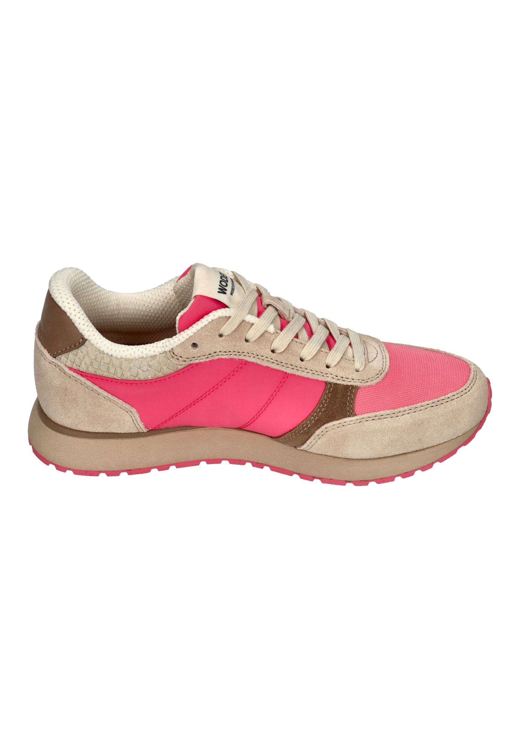 WODEN Damen Sneakers RONJA Tricolor WL686 - raspberry multi
