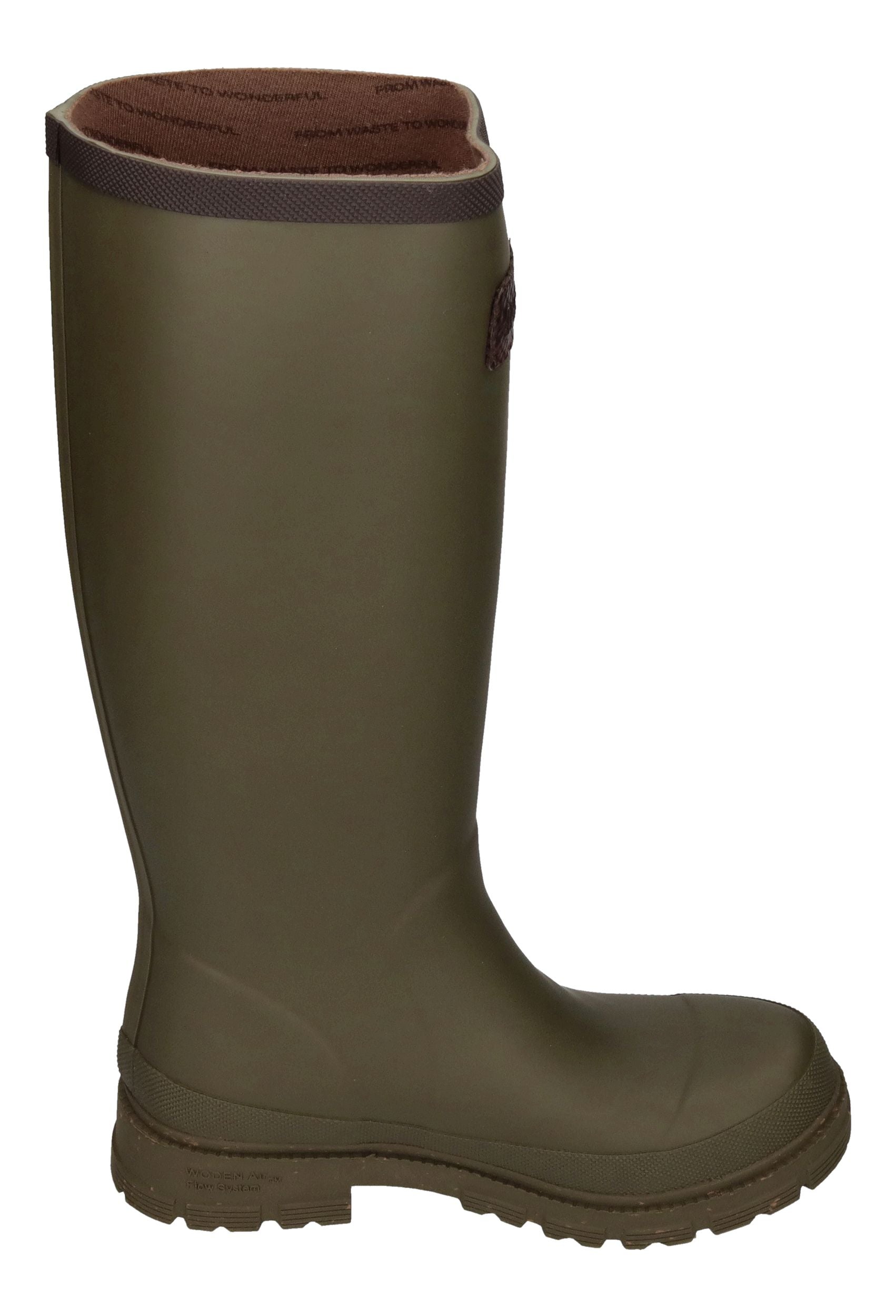 WODEN Damenschuhe Gummistiefel LE WATERPROOF dark olive