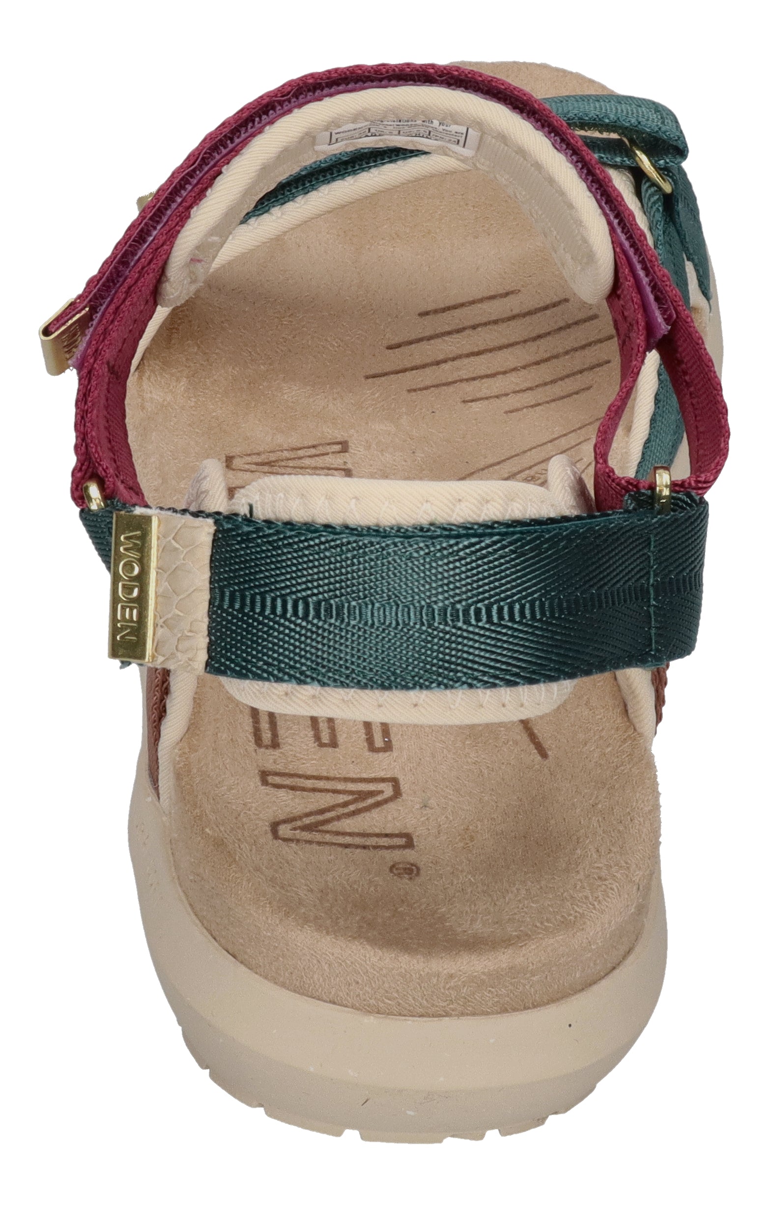 WODEN Damenschuhe Sandalen - LINE LITE WL587 - deep forest multi