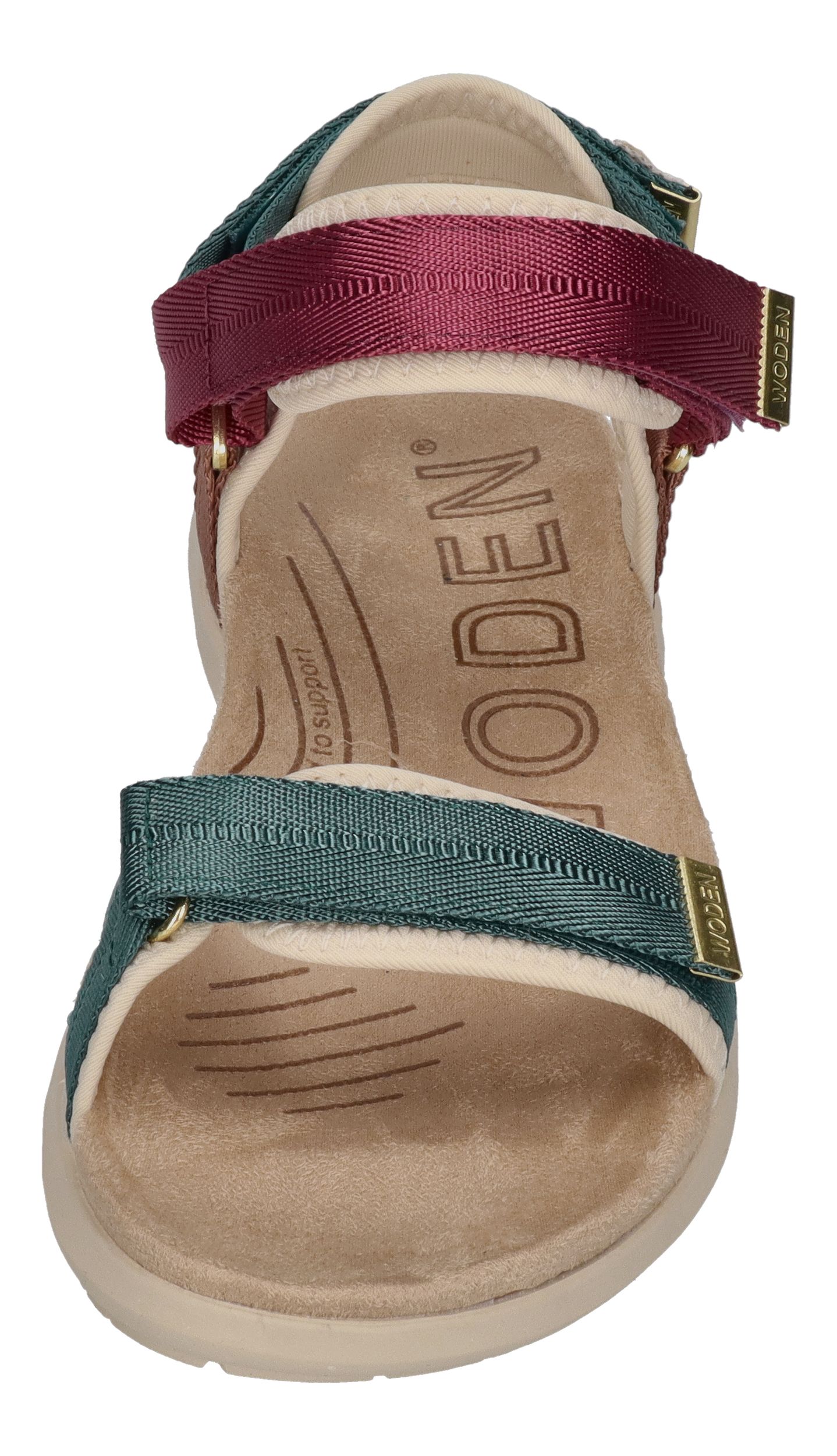 WODEN Damenschuhe Sandalen - LINE LITE WL587 - deep forest multi