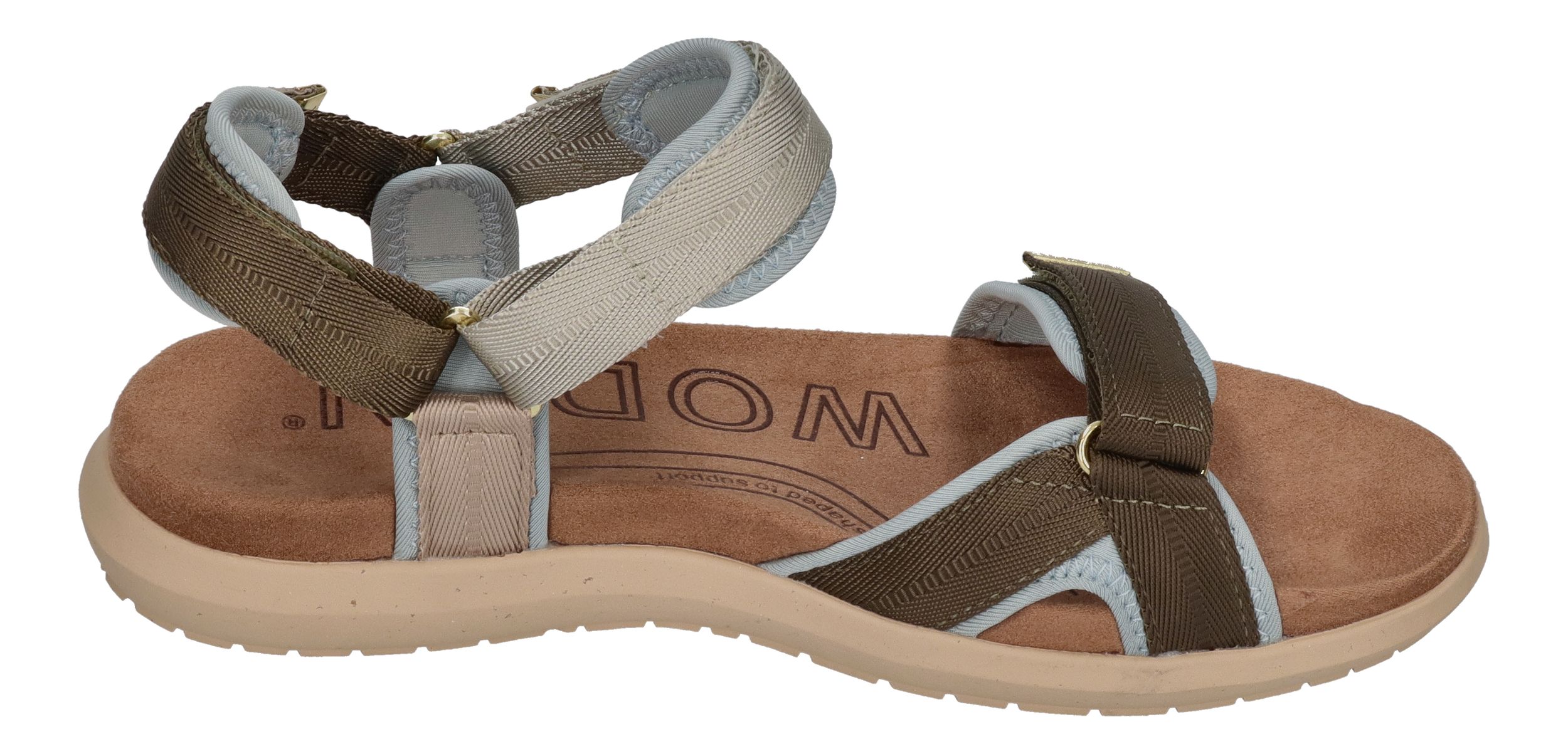 WODEN Damenschuhe Sandalen - LINE LITE WL587 - stone multi