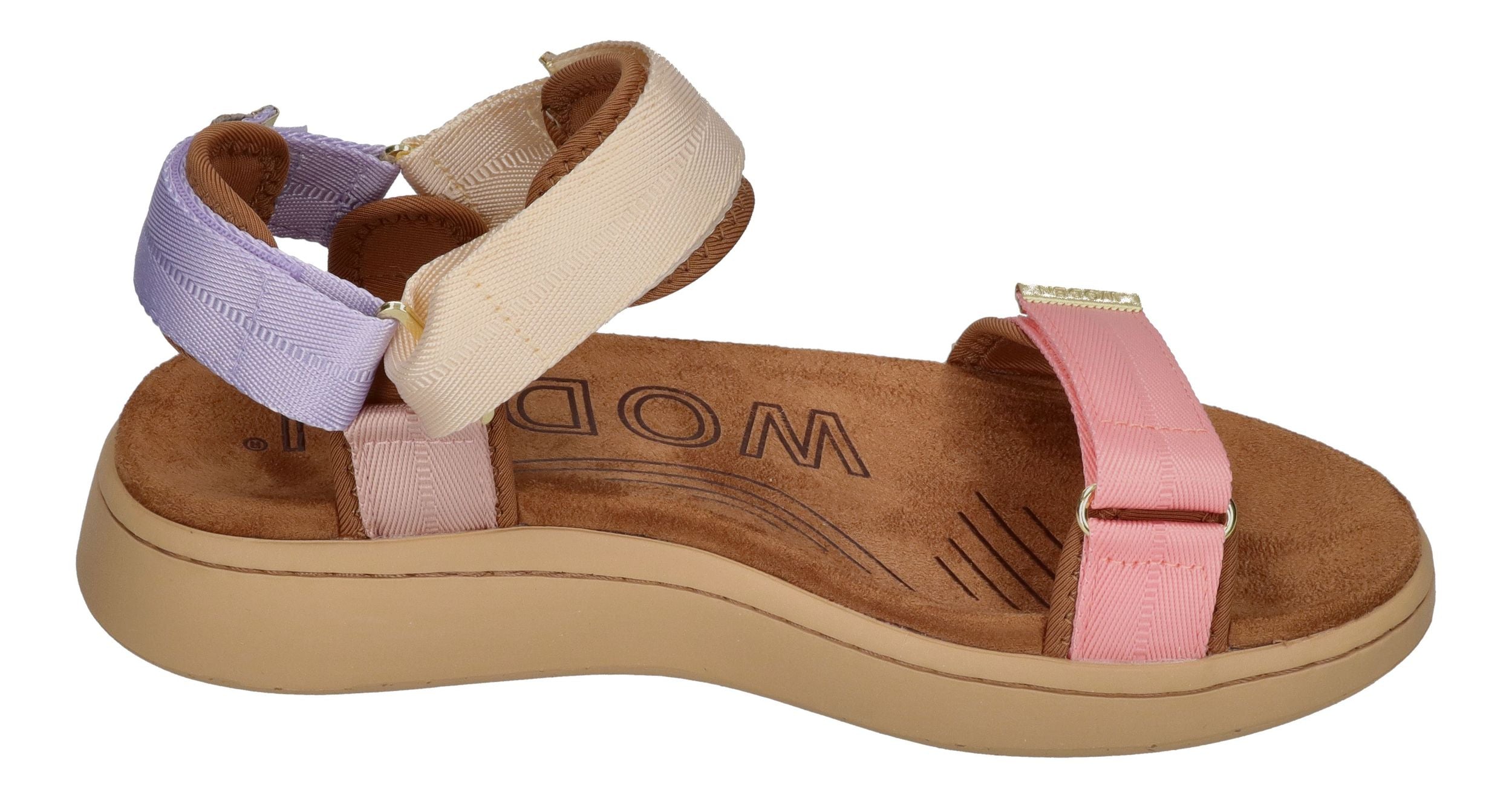 WODEN Damen Sandalen - LINE WL926 - butter multi