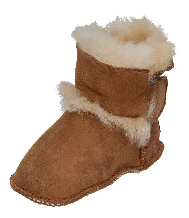 WARMBAT Babyschuhe Schaffell - HAY BABY BOOTIE cognac-0