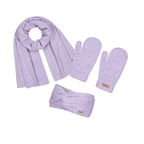 Barts Set WITZIA lilac - 3-tlg. Schal, Handschuh, Stirnband
