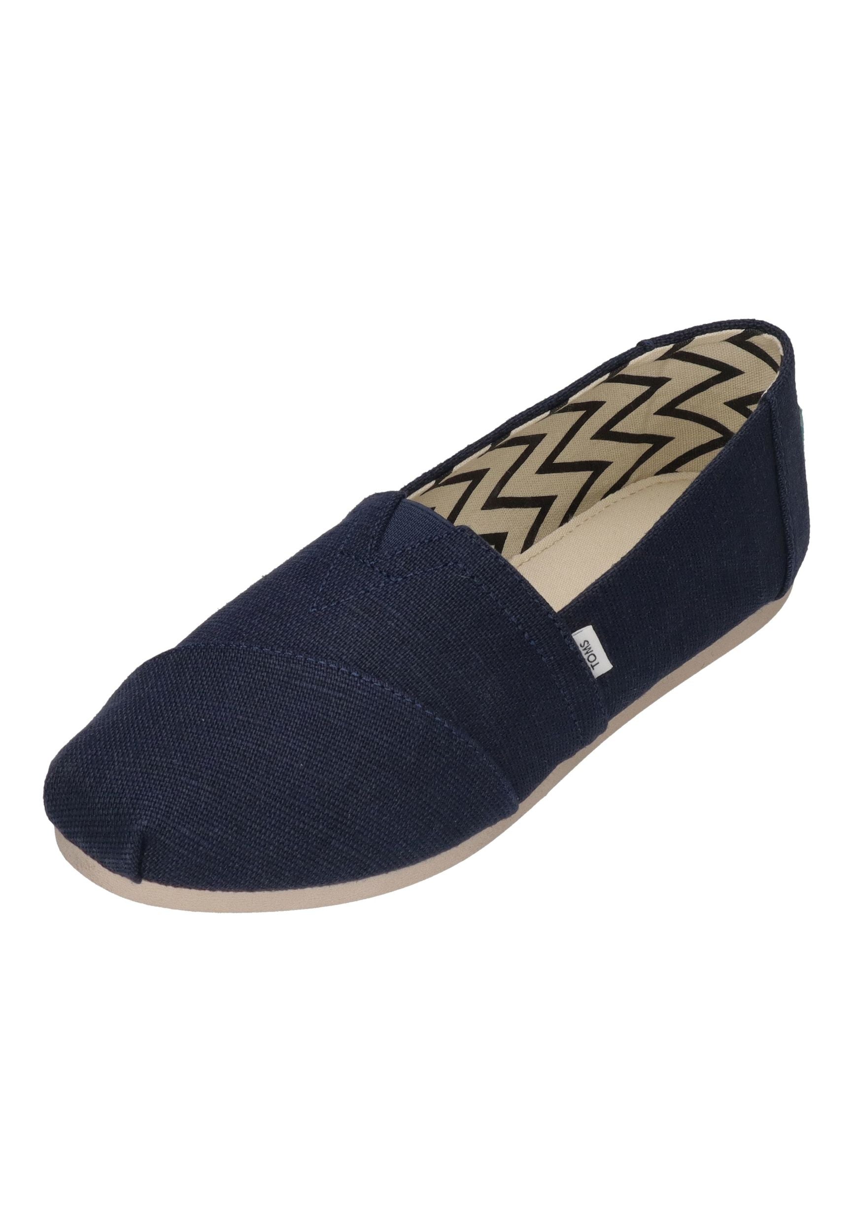 TOMS Damen Espadrilles - ALPARGATA WIDE 10020791 - navy heritage